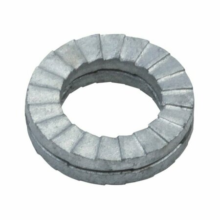 HERITAGE Wedge Lock Washer, Carbon Steel, Zinc Flake Finish TEC-M33